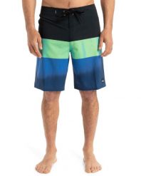 Spodenki boardshort dla Mężczyzn SURFSILK STRAIGHT LEG 20" Niebieski. Niebieskie szorty męskie Quiksilver, l, bez wzorów, z materiału. Za 305.30 zł.