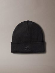 Calvin Klein Czapka Kobiety czarny, ONE SIZE. Czarne czapki i kapelusze damskie Calvin Klein, bez wzorów, z wiskozy, eleganckie. Za 129.95 zł.