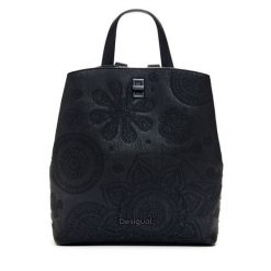 Plecak Desigual. Czarne plecaki damskie Desigual, bez wzorów. Za 189.99 zł.