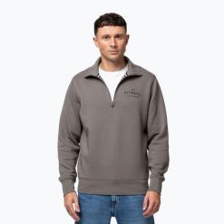 Bluza męska Pitbull Sampson HZ. Zielone bluzy męskie PITBULL, m, bez wzorów, z bawełny, bez kaptura. Za 229.99 zł.