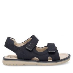 Sandały Lasocki Kids. Niebieskie sandały chłopięce Lasocki Kids, bez zapięcia. Za 119.99 zł.