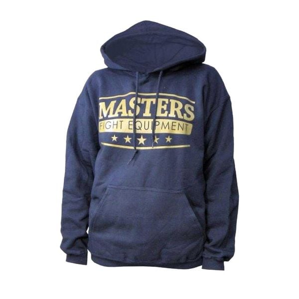 Męska Bluza Z Kapturem. Niebieskie bluzy męskie Masters, m, bez wzorów, z bawełny, z kapturem. Za 220.99 zł.
