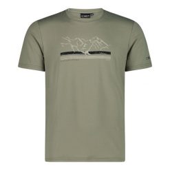 Koszulka męska turystyczna CMP 39T7567. Czarne koszulki sportowe męskie CMP, m, bez wzorów, bez kołnierzyka, bez ramiączek, trekkingowe. Za 176.50 zł.