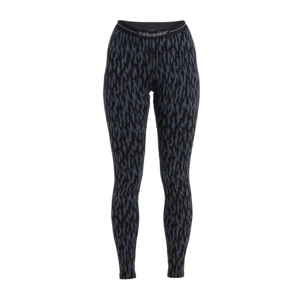 Spodnie temoaktywne damskie icebreaker Merino 260 Vertex Leggings Glacial Camo. Niebieskie spodnie materiałowe damskie Icebreaker, m, bez wzorów. Za 359.99 zł.