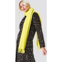 Samsoe & Samsoe Szalik maxi Accola - Yellow. Żółte szaliki i chusty damskie Samsøe & Samsøe, z kaszmiru. Za 323.95 zł.