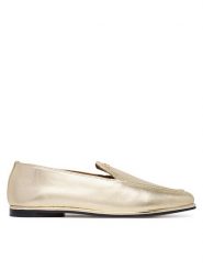 Tommy Hilfiger Lordsy Gold Loafer FW0FW08958 Złoty. Żółte mokasyny damskie Tommy Hilfiger, ze skóry. Za 569.99 zł.