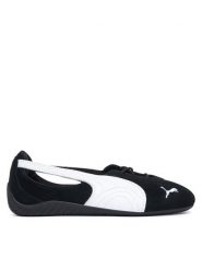 Puma Baleriny Speedcat Ballet Nova Wns 408340 02 Czarny. Czarne baleriny damskie Puma, bez wzorów, ze skóry, bez obcasa. Za 399.99 zł.