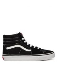 Vans Sneakersy SK8-Hi VN000D2WB8C1 Czarny. Czarne buty sportowe dziewczęce Vans, bez wzorów, ze skóry, bez zapięcia. Za 299.99 zł.