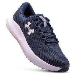 Buty do biegania męskie UNDER ARMOUR Surge 4. Niebieskie buty sportowe męskie Under Armour, bez zapięcia, do biegania. Za 189.99 zł.