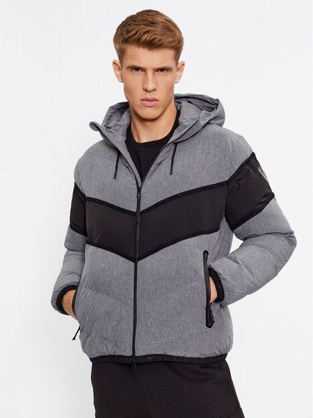 EA7 Emporio Armani Kurtka przejściowa 6RPB06 PN1BZ 1977 Szary Regular Fit. Szare kurtki męskie EA7 Emporio Armani, m, bez wzorów, z syntetyku, bez kaptura. Za 839.00 zł.