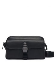 Calvin Klein Saszetka Emblem Hw Camera Bag LV04D3505G Czarny. Czarne saszetki męskie Calvin Klein, ze skóry. Za 409.99 zł.