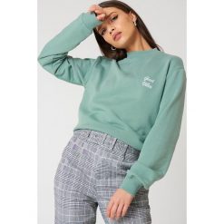 NA-KD Bluza Good Vibes - Green. Bluzy damskie marki NA-KD. Za 100.95 zł.