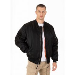 Kurtka przejściowa męska Pitbull MA-1 Verano. Czarne kurtki męskie PITBULL, l, bez wzorów, bez kaptura. Za 399.00 zł.