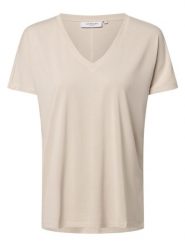 Msch Copenhagen Koszulka - MSCHFenya Kobiety Modal beżowy, M/L. Brązowe t-shirty damskie MSCH Copenhagen, l, bez wzorów, z dżerseju, bez kołnierzyka. Za 199.95 zł.