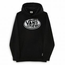 Bluza z kapturem Męska Vans Classic Off The Wall Czarny. Czarne bluzy sportowe męskie Vans, l, bez wzorów, z kapturem. Za 627.70 zł.