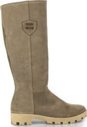 Optimo Kozaki traperki do kolana skórzane zamszowe taupe Optimo-39. Kozaki damskie Optimo, z zamszu, bez obcasa. Za 249.99 zł.