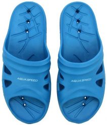 Aqua-Speed Klapki damskie Florida niebieskie r. 37 (6015-02). Niebieskie klapki damskie Aqua-Speed, bez wzorów, sportowe, bez obcasa. Za 49.00 zł.