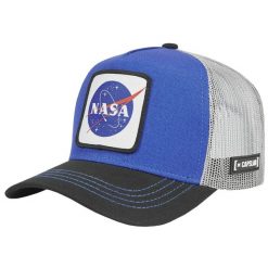 Czapka z daszkiem Capslab Space Mission NASA Trucker - CL/NASA/1/NAS3. Białe czapki i kapelusze męskie CapsLab, bez wzorów. Za 138.00 zł.