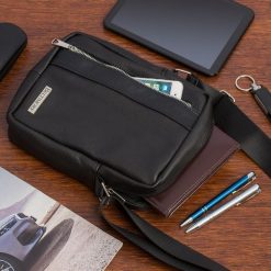 Czarna męska torba skórzana przez ramię Beltimore premium raportówka G17. Czarne torby na ramię męskie bez wzorów, przez ramię. Za 139.90 zł.