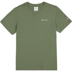 T-shirt Damski. Zielone t-shirty damskie Champion, bez wzorów, casualowe, bez kołnierzyka. Za 131.99 zł.