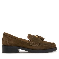 Loafersy Coccinelle. Brązowe mokasyny damskie Coccinelle. Za 1,049.00 zł.