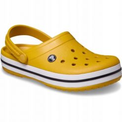 Chodaki Klapki Unisex Crocband 11016 Clog 42-43. Białe klapki męskie Crocs, z materiału. Za 289.99 zł.