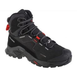 Buty Salomon Quest Winter Ts Cswp 413666 czarne. Czarne trekkingi męskie . Za 1,085.00 zł.