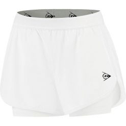 Spodenki sportowe damskie Dunlop Club Short. Białe szorty sportowe damskie Dunlop, bez wzorów, sportowe. Za 139.99 zł.