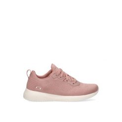 Buty damskie SKECHERS Bobs Squad Tough Talk. Białe obuwie sportowe damskie Skechers, bez wzorów, trekkingowe, Skechers Sport. Za 215.00 zł.