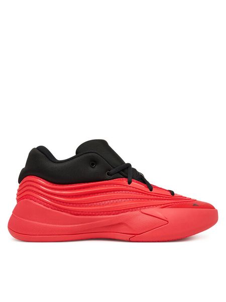 Adidas Buty do koszykówki Dame X JP8639 Czerwony. Czerwone buty sportowe chłopięce Adidas, bez wzorów, z materiału, bez zapięcia, do koszykówki. Za 255.99 zł.