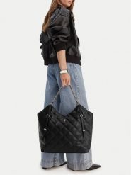 Badura Torebka CEO-KAJI-LDA8613 Czarny. Czarne torebki do ręki damskie Badura, bez wzorów, z materiału, bez dodatków. Za 299.99 zł.