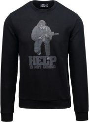 Helikon-Tex Bluza (Help is not coming) - Czarny. Czarne bluzy męskie HELIKON-TEX, m, bez wzorów, bez kaptura. Za 205.63 zł.