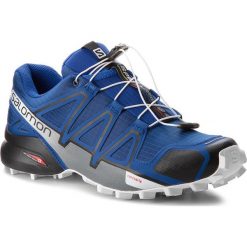 Buty SALOMON - Speedcross 4 404641 27 V0 Mazarine Blue Wil/Black/White. Niebieskie buty sportowe męskie Salomon, z materiału. W wyprzedaży za 389.00 zł.