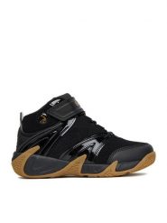 Shaq Sneakersy CEO-DEVASTATOR AQ95010Y-BZ Czarny. Czarne buty sportowe chłopięce Shaq, bez wzorów, z nubiku, bez zapięcia. Za 179.99 zł.