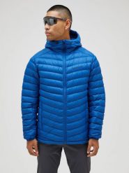 Kurtka narciarska męska Peak Performance Frost. Niebieskie kurtki męskie Peak Performance, l, bez wzorów, z polaru, bez kaptura. Za 1,369.00 zł.