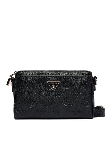 Guess Torebka Cresidia II Mini HWPD98 88720 Czarny. Czarne listonoszki damskie Guess, z aplikacjami, bez dodatków. Za 549.99 zł.