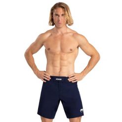 Spodenki treningowe męskie Venum Tempest Fight. Niebieskie krótkie spodenki sportowe męskie VENUM, m, bez wzorów. Za 309.99 zł.