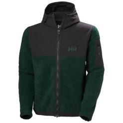Kurtka z dresu Helly Hansen Patrol Pile. Czarne kurtki męskie Helly Hansen, na jesień, xl, bez wzorów, z dresówki, bez kaptura. Za 594.50 zł.