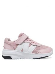 New Balance Sneakersy 578's IT578PK Różowy. Czerwone buty sportowe dziewczęce New Balance, bez wzorów, ze skóry, bez zapięcia. Za 169.99 zł.