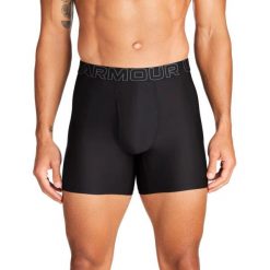Bokserki męskie Under Armour PERFORMANCE TECH MESH -SOLID 6 IN 3PK. Czarne bokserki męskie Under Armour, m, bez wzorów, z meshu. Za 199.99 zł.