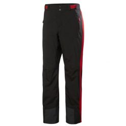 Spodnie narciarskie zapinane na zamek Helly Hansen World Cup Insulated. Czarne spodnie snowboardowe męskie Helly Hansen, m, bez wzorów, narciarskie. Za 1,229.50 zł.
