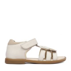 Sandały Lasocki Kids. Białe sandały dziewczęce Lasocki Kids, bez zapięcia. Za 119.99 zł.