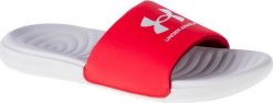 Under Armour Under Armour Ansa Fixed Slides 3023761-104 czerwone 47,5. Czerwone klapki męskie Under Armour. Za 131.67 zł.