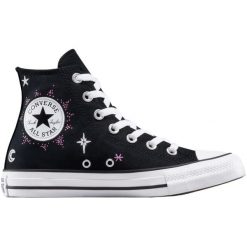 Buty sportowe Converse Chuck Taylor All Star Celestial. Czarne obuwie sportowe damskie Converse, bez wzorów. Za 390.00 zł.
