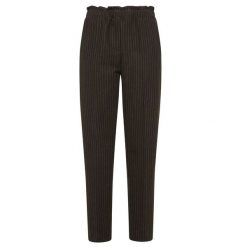 Spodnie Deha Pinstriped Straight Pants Damskie. Czarne spodnie materiałowe damskie Deha, m, bez wzorów, z bawełny. Za 415.99 zł.