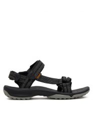 Teva Sandały Fi Lite 1001474 Czarny. Czarne sandały damskie Teva, bez wzorów, z materiału, bez obcasa, bez zapięcia. Za 379.99 zł.