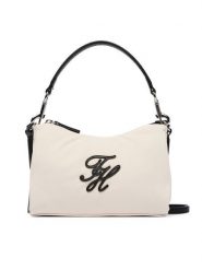 Tommy Hilfiger Torebka Th Elevated Nylon Mini Crossover AW0AW18623 Écru. Listonoszki damskie Tommy Hilfiger, bez wzorów, z nylonu, bez dodatków. Za 449.99 zł.