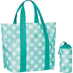 Torba plażowa w kolorze turkusowym - 56 x 41 x 20 cm. Torby na ramię męskie marki Kazar. W wyprzedaży za 55.95 zł.