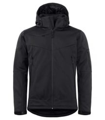 Clique Grayland pikowana kurtka softshell męska wodoodporna – Black. Czarne kurtki męskie CLIQUE, m, bez wzorów, z polaru. Za 501.65 zł.