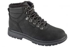 Trapery męskie, Corado - Memphis. Czarne śniegowce i trapery męskie Skechers, z materiału, sportowe, przed kolano, bez zapięcia. Za 449.40 zł.